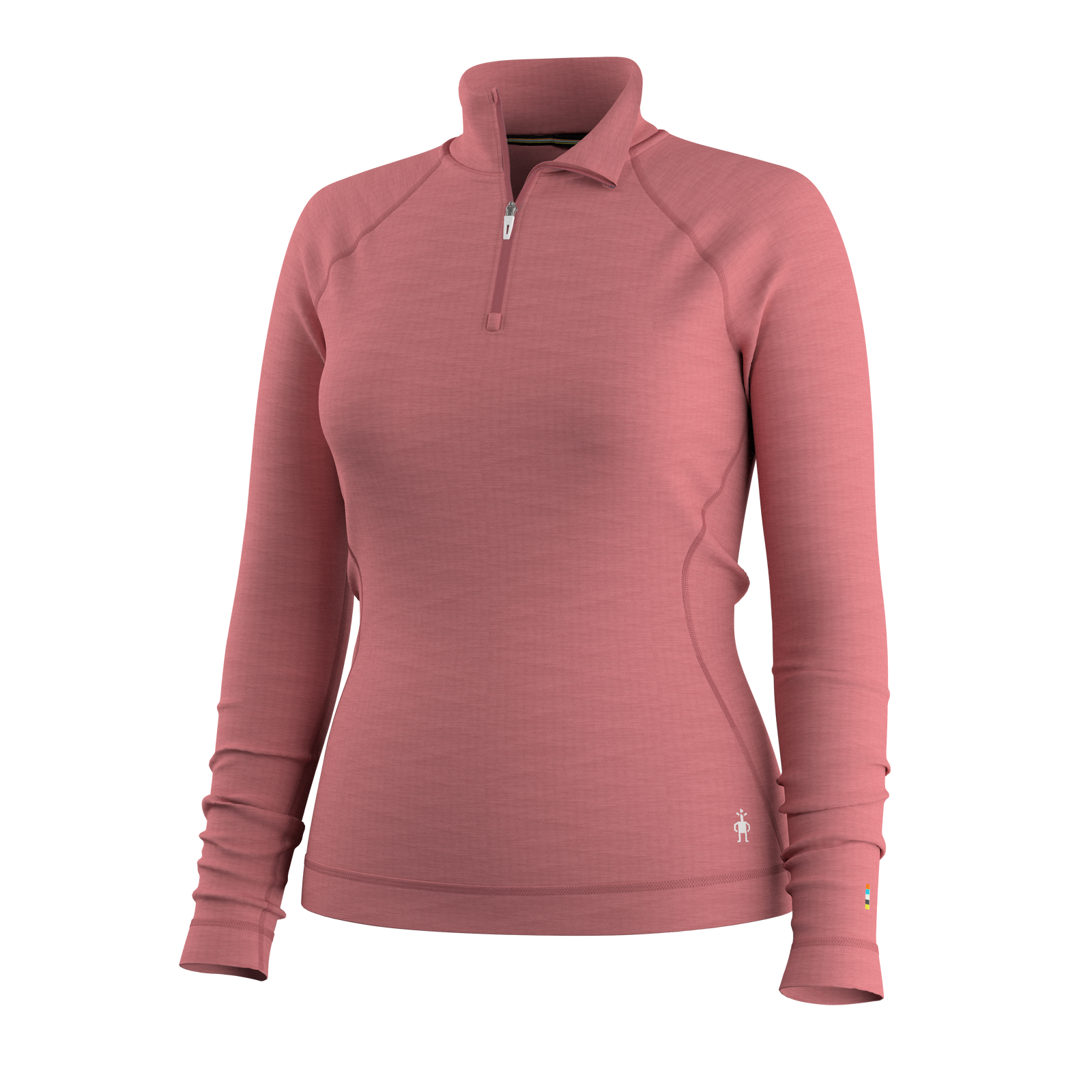 Haut de base à demi-glissière Classic Thermal Merino en boîte pour femmes  - voir - 3
