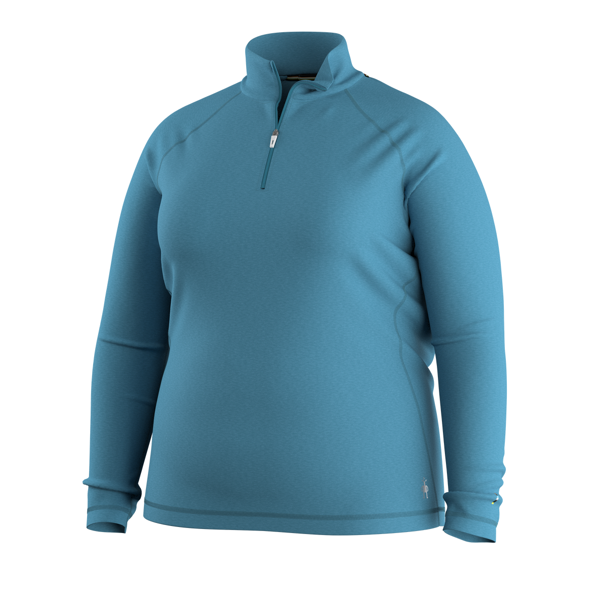 Women's Classic Thermal Merino Base Layer 1/4 Zip Plus Mineral