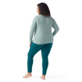 Haut de base Classic Thermal Merino à demi-glissière pour femmes taille plus en boîte  - voir - 2