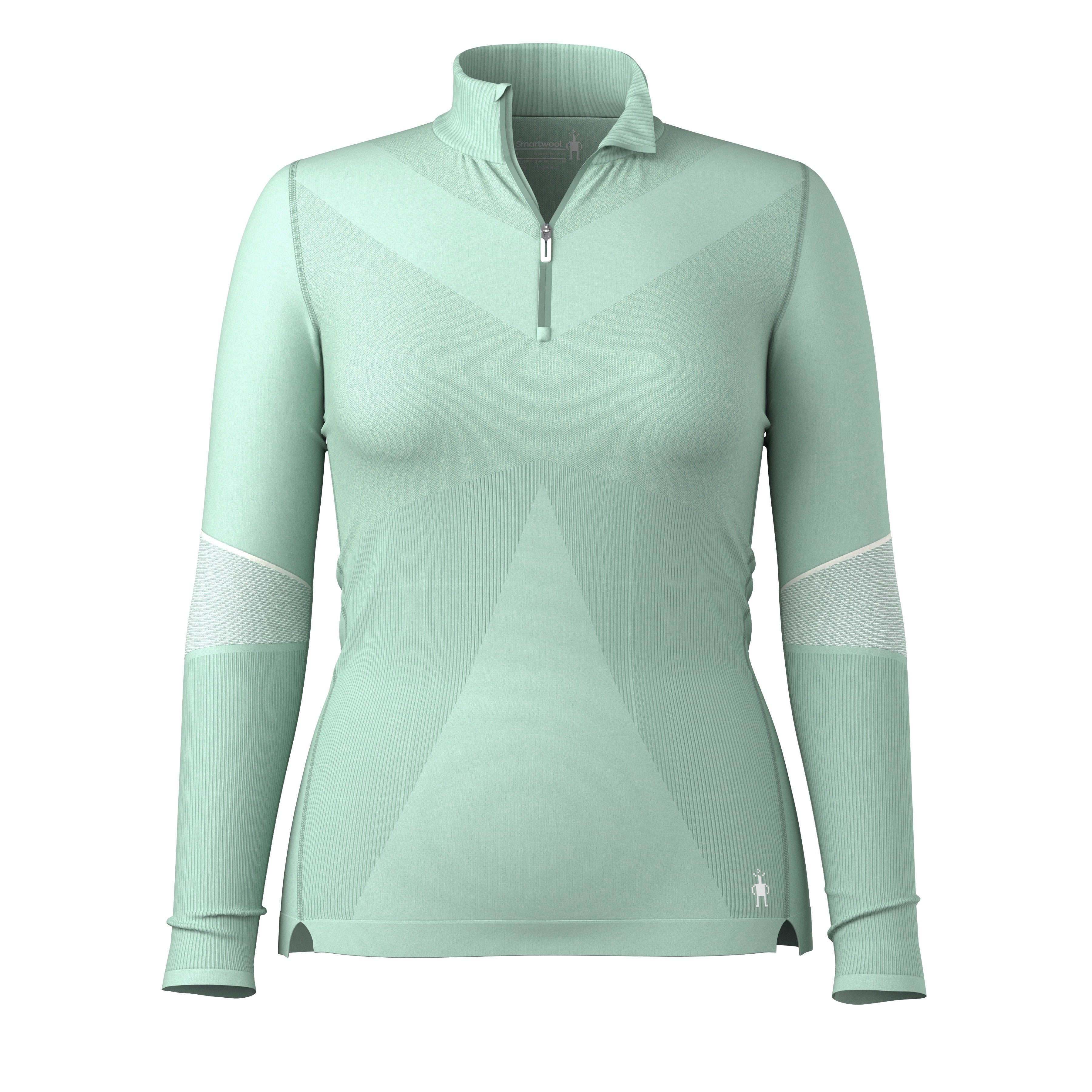 Women's Intraknit™ Thermal Max Merino Base Layer 1/4 Zip - Black