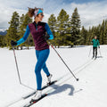 Women's Intraknit™ Thermal Merino Base Layer Colorblock 1/4 Zip Black-Charcoal - ver - 4