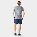 Men's Active Lined 7" Short Mineral Blue Shale - ver - 2