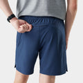 Men's Active Lined 7" Short Mineral Blue Shale - ver - 3