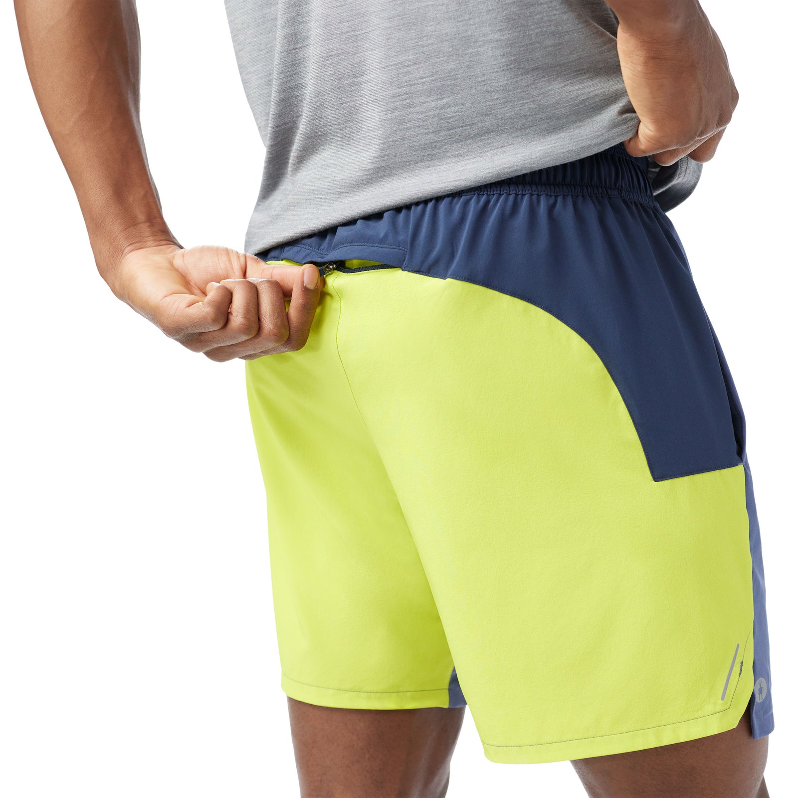 Men's Active Lined 7" Short Black - ver - 3