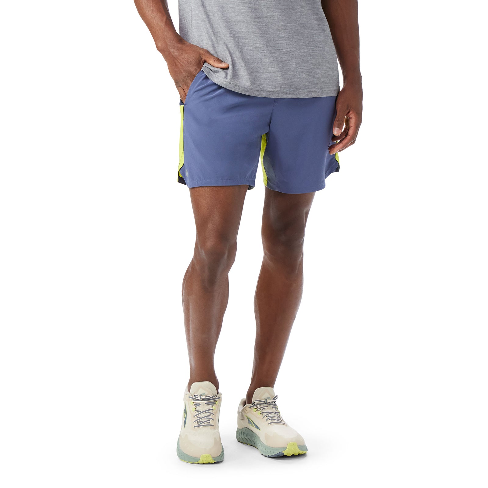 Men's Active Lined 7" Short Black - ver - 1