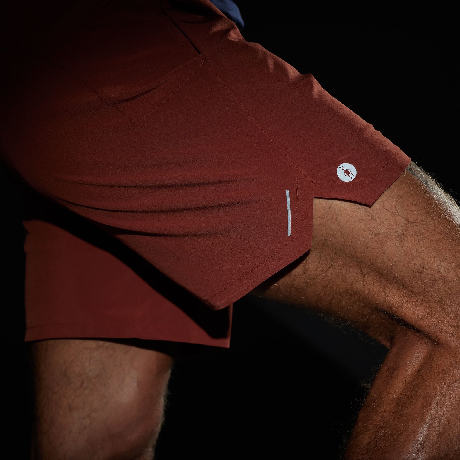 Men's Active Lined 7" Short Black - ver - 4