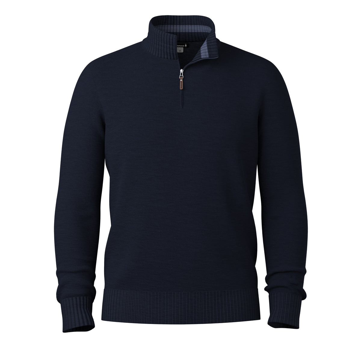 Men's Sparwood 1/4 Zip Sweater Deep Navy Heather - 3