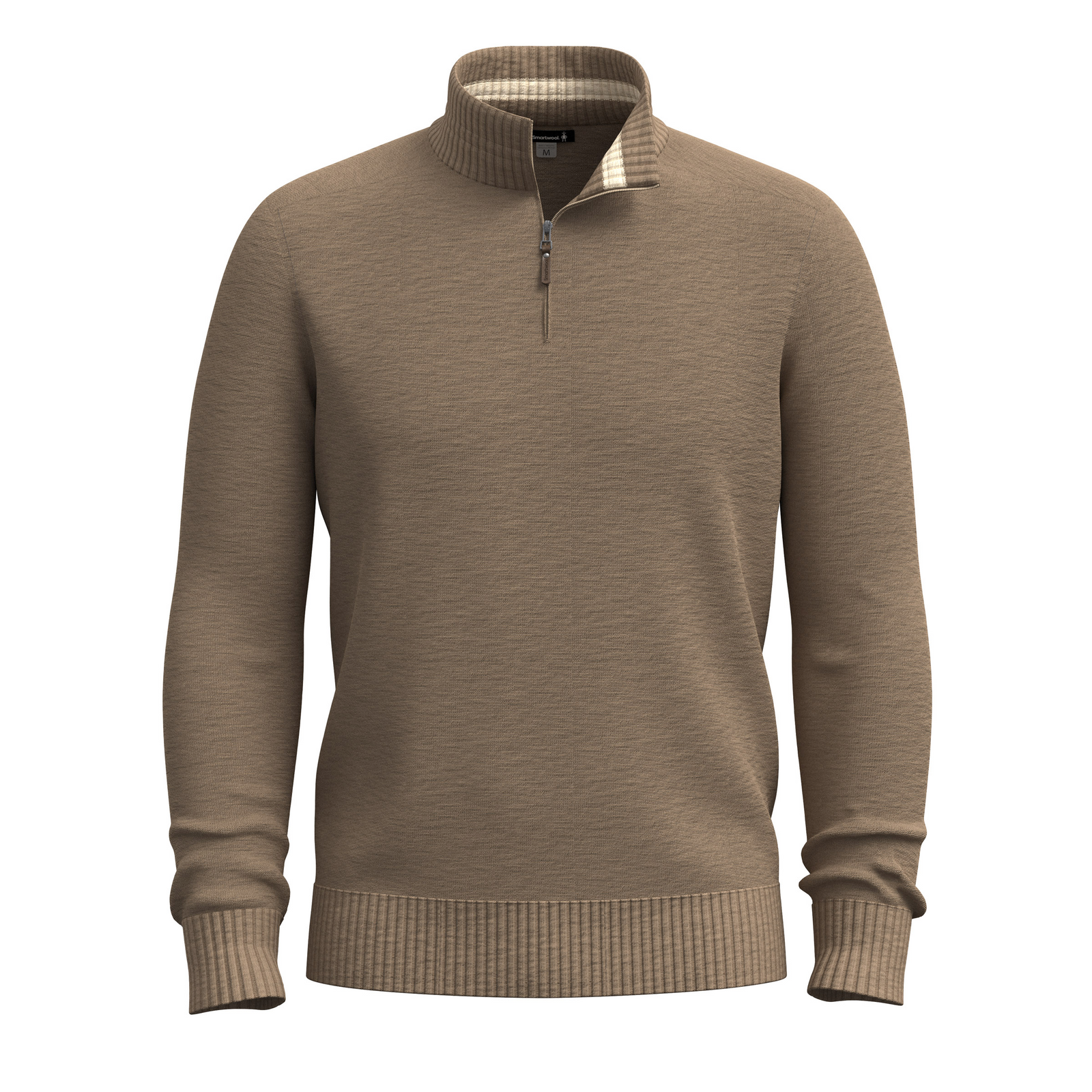 Men's Sparwood 1/4 Zip Sweater Toasted Coconut Heather - ver - 3
