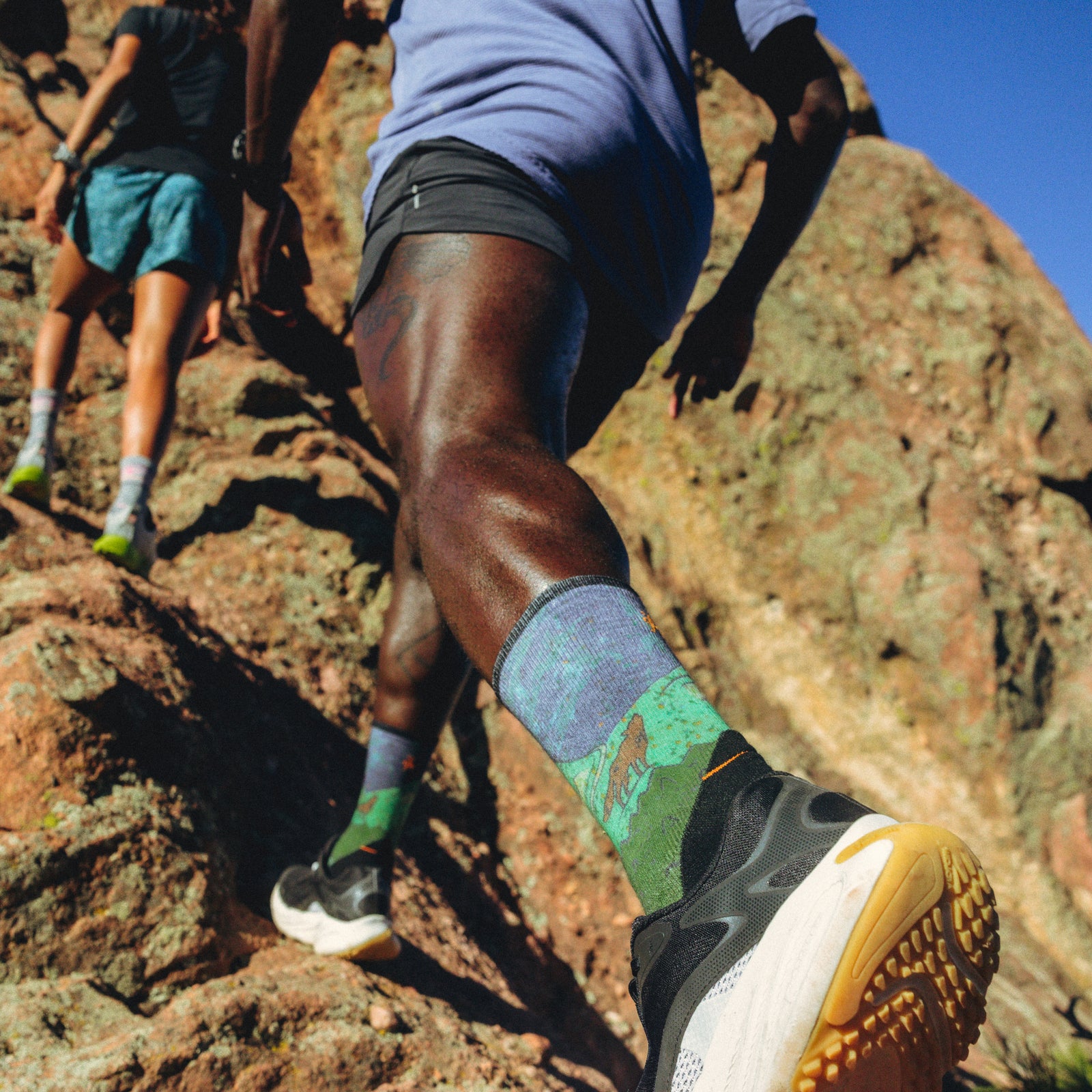 Men's Active Lined 5" Short Black - ver - 7