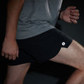 Men's Active Lined 5" Short Black - ver - 4