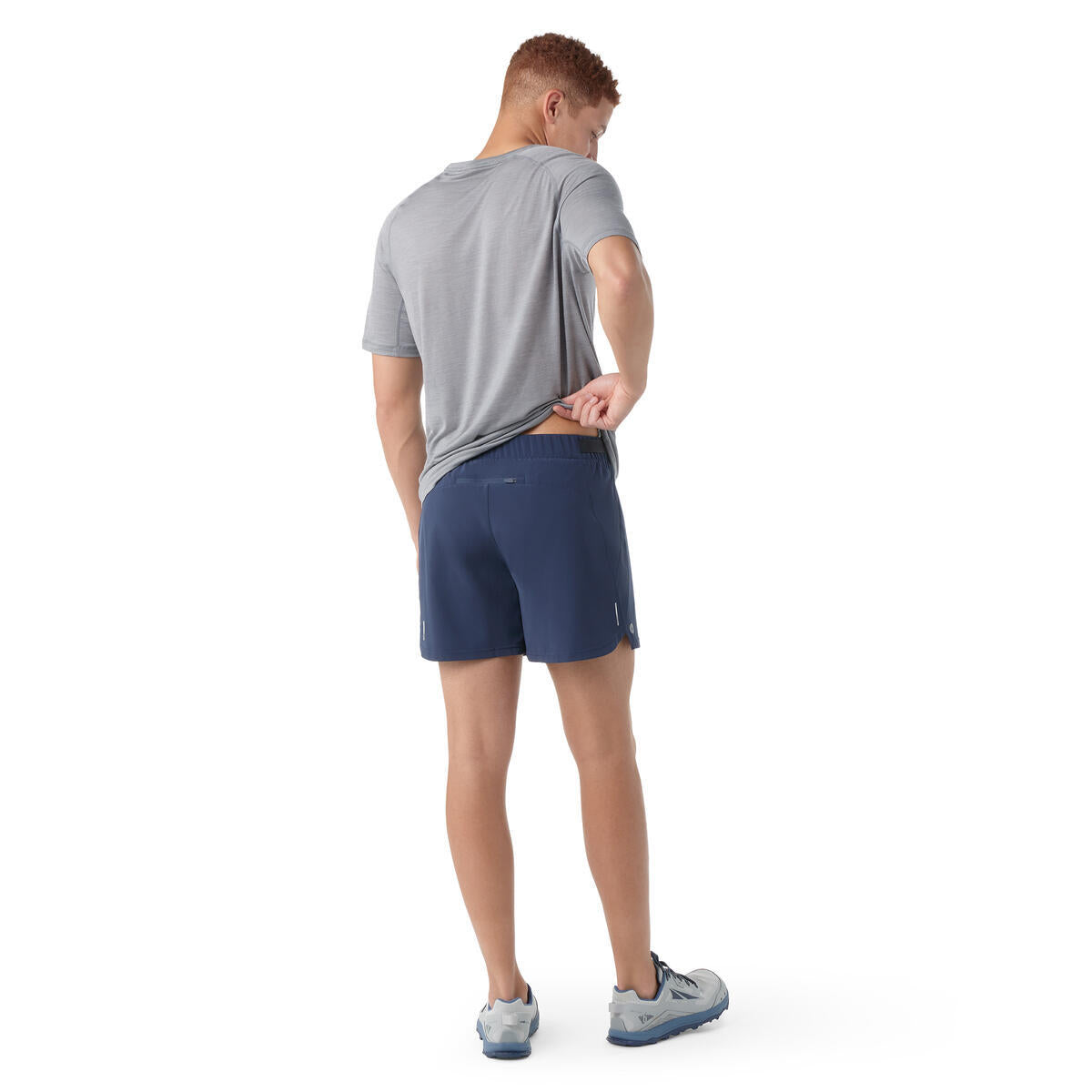 Men's Active Lined 5" Short Purple Storm - ver - 2
