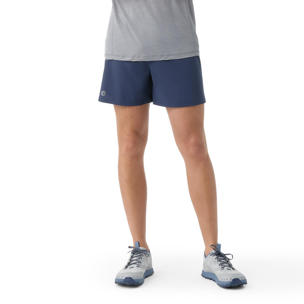 Men's Active Lined 5" Short Purple Storm - ver - 1