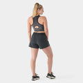 Women's Active Lined 4" Short Black - ver - 2