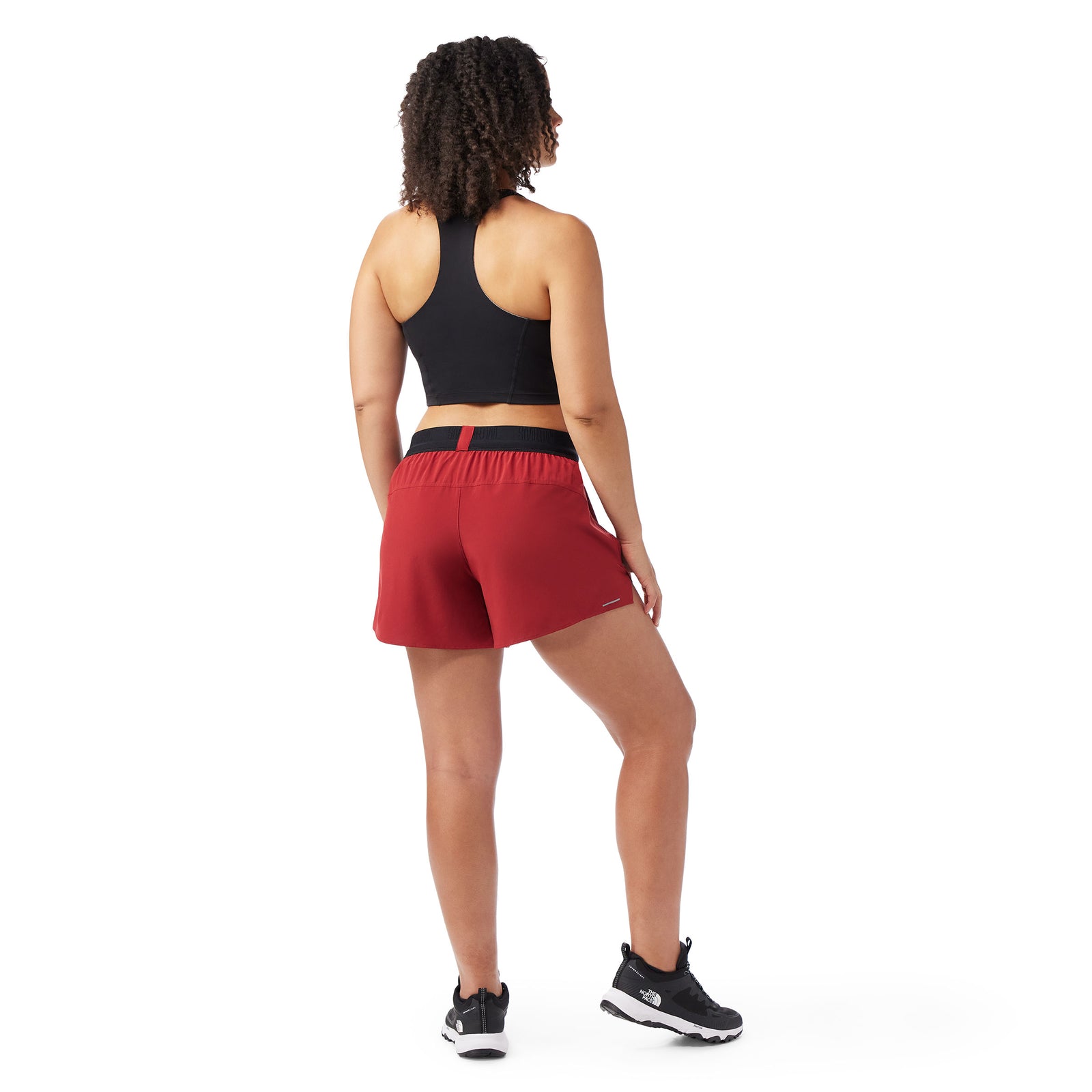 Women's Active Lined 4" Short Black - ver - 2