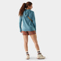 Women's 4" Hike Short Twilight Blue - ver - 2