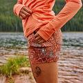 Women's 4" Hike Short Twilight Blue - ver - 5