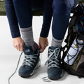 Women's Hike Mid Crew Socks Medium Gray - ver - 2