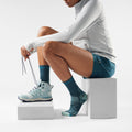 Women's Hike Mid Crew Socks Medium Gray - ver - 2