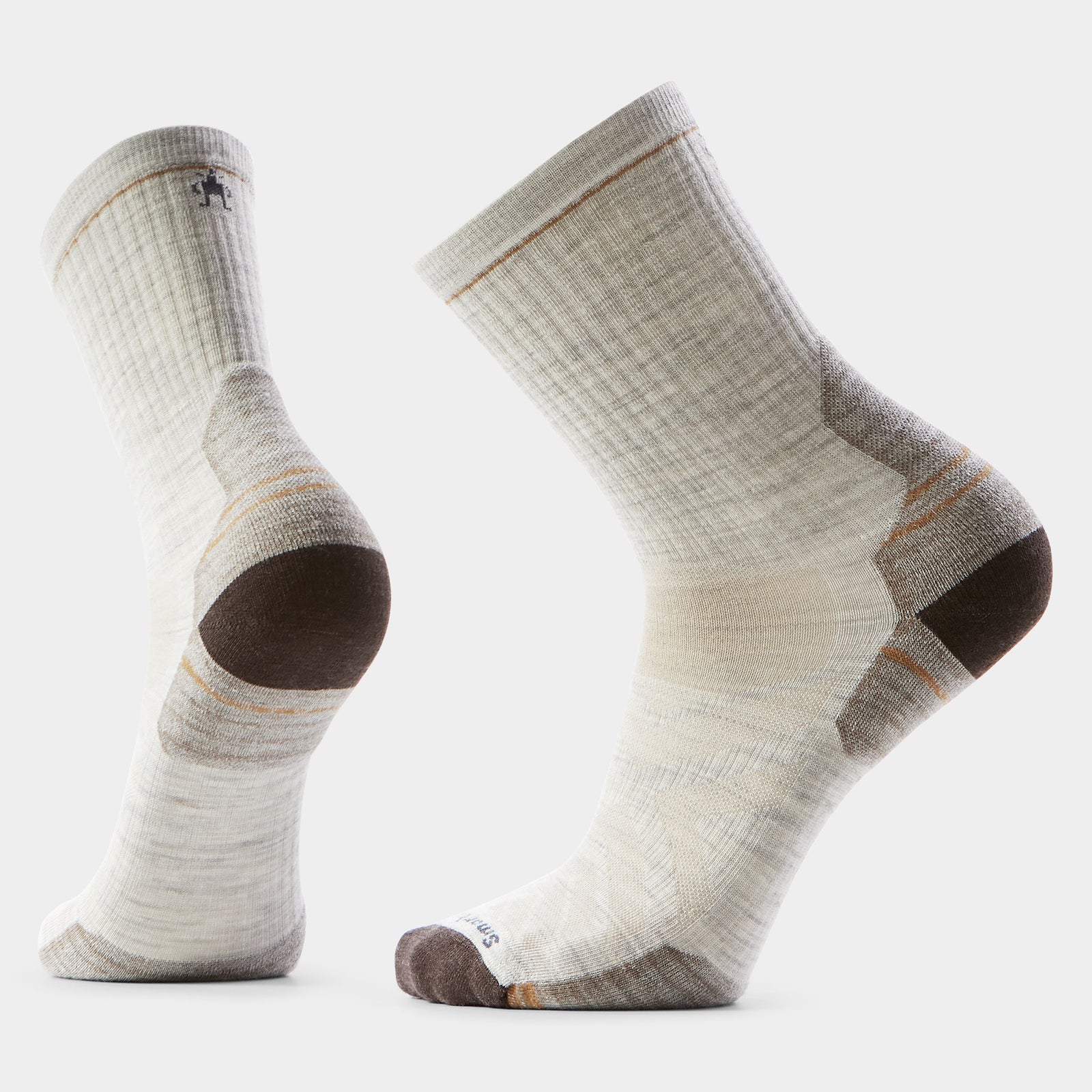 Hike Mid Crew Socks Light Gray - ver - 1