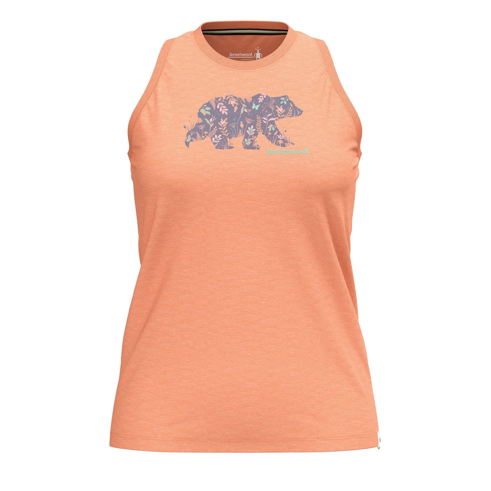 Women's Osa Vega Graphic Tank Terracotta - ver - 2