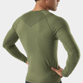 Men's Intraknit™ All-Season Merino Base Layer Crew Nightfall Blue - ver - 3