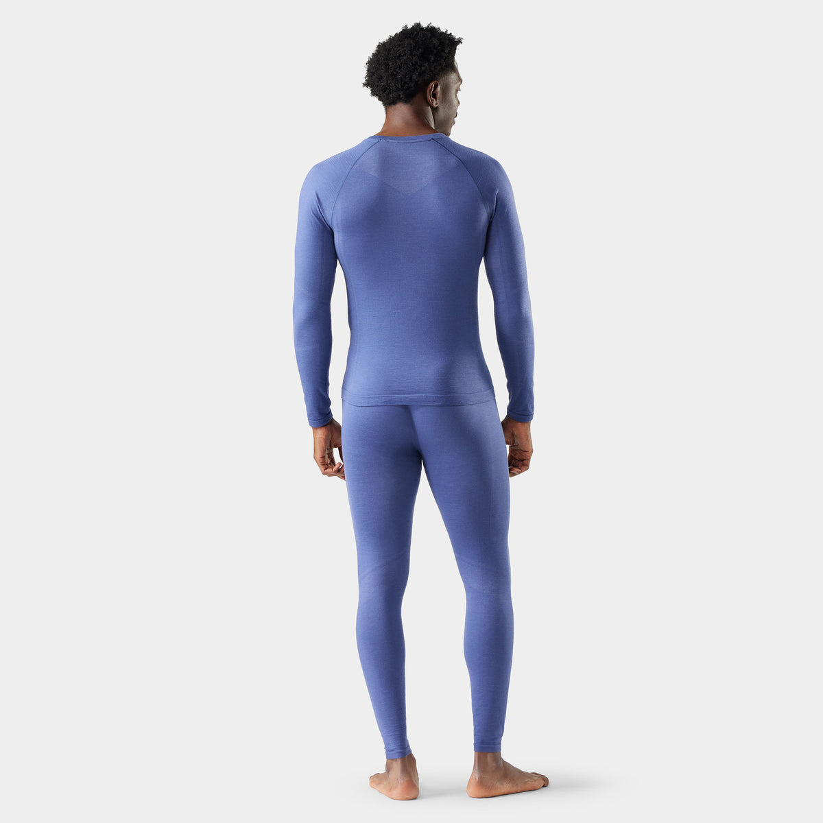 Men's Intraknit™ All-Season Merino Base Layer Crew Nightfall Blue - 2