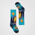 Kids' Ski Sleigh Bear Over The Calf Socks Capri - ver - 1