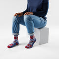 Everyday Cozy Alpine Après Crew Socks Nightfall Blue - ver - 2