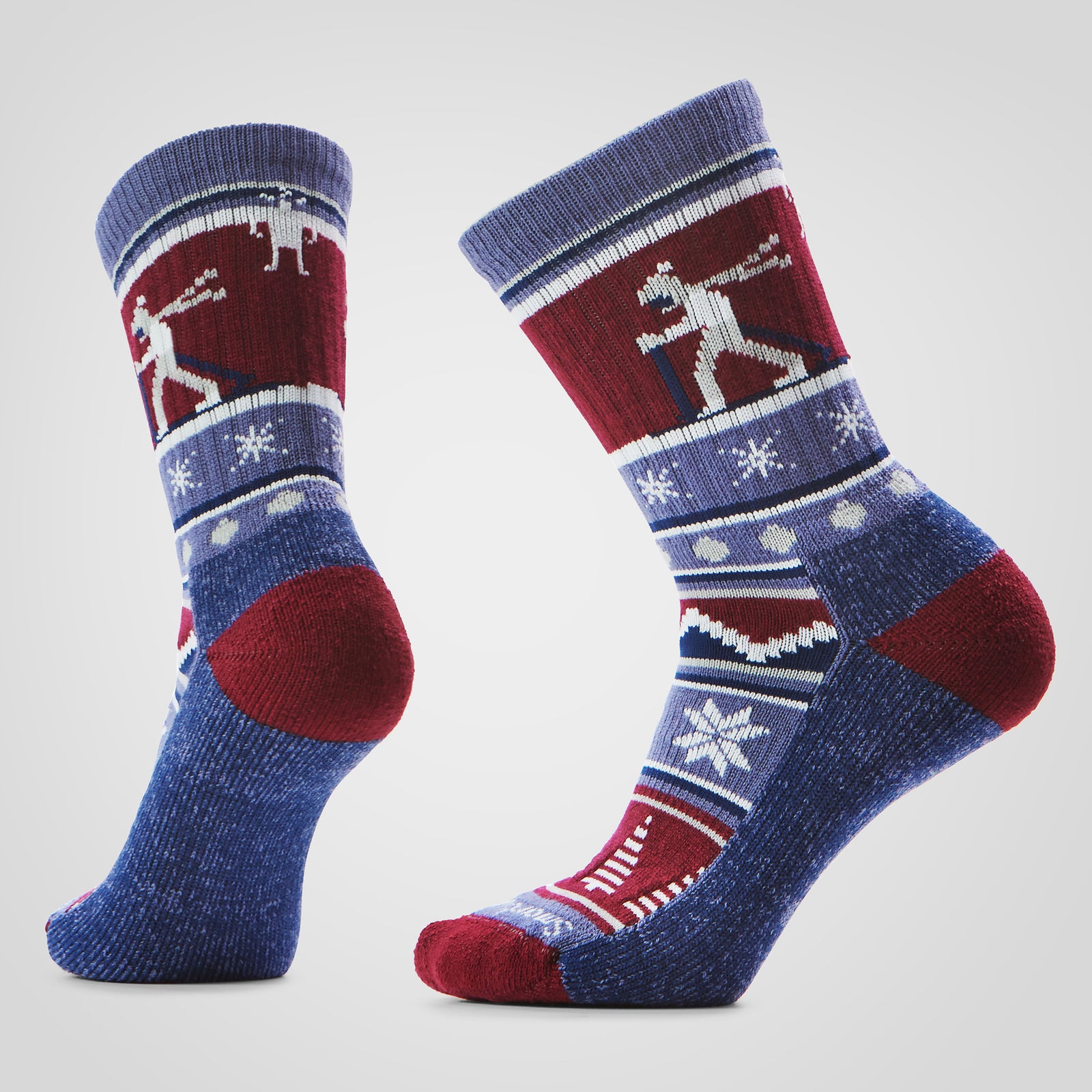 Everyday Cozy Alpine Après Crew Socks Nightfall Blue - ver - 1