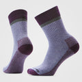 Women's Everyday Cozy Best Friend Crew Socks Fossil - ver - 1