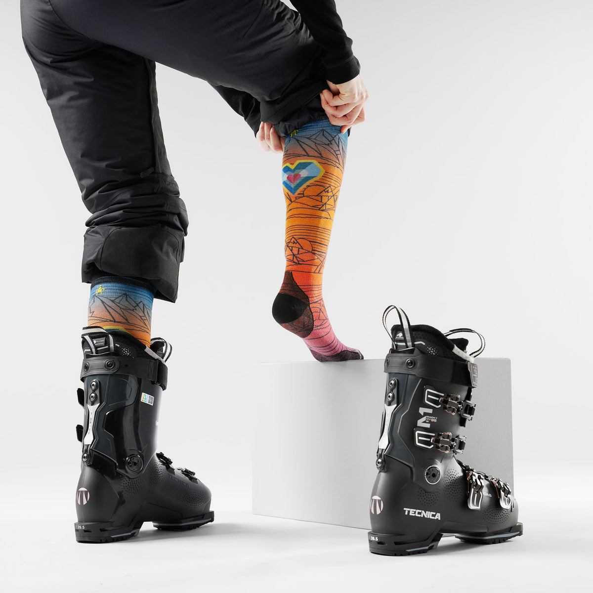 Chaussette de ski sous-genou Geo Peaks  - 2