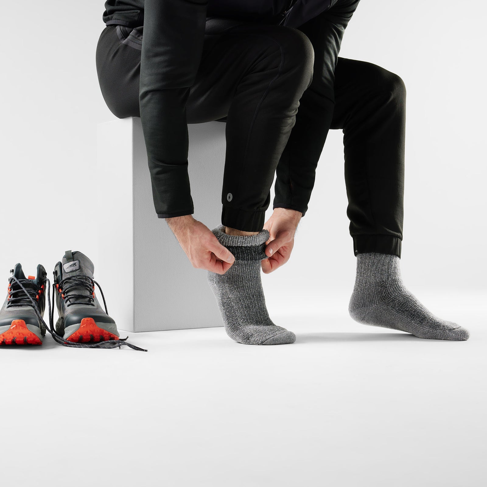 Hike Classic Edition Second Cut™ Crew Socks Dark Sage - ver - 2