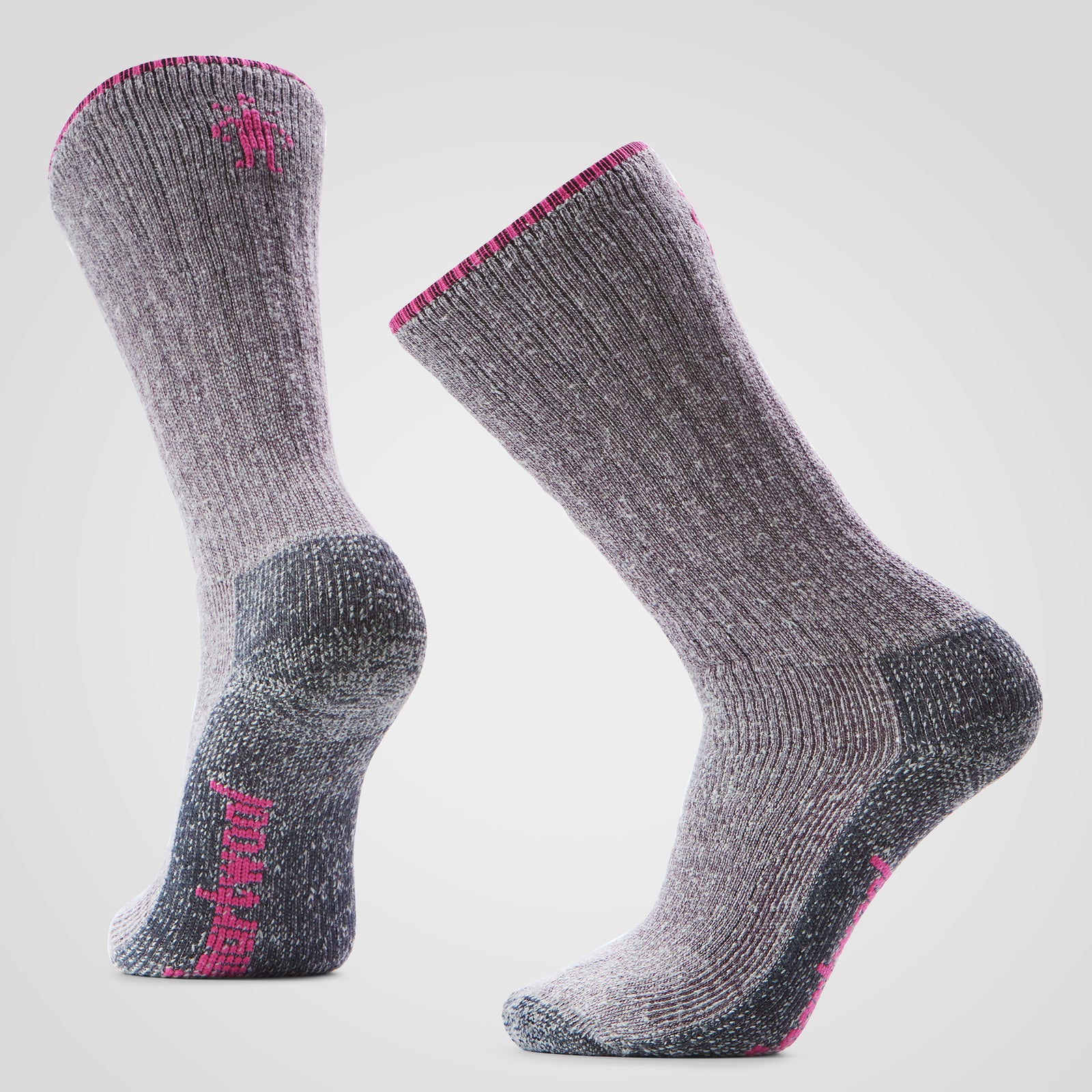 Mountaineer Classic Edition Second Cut™ Crew Socks Purple Iris - ver - 1