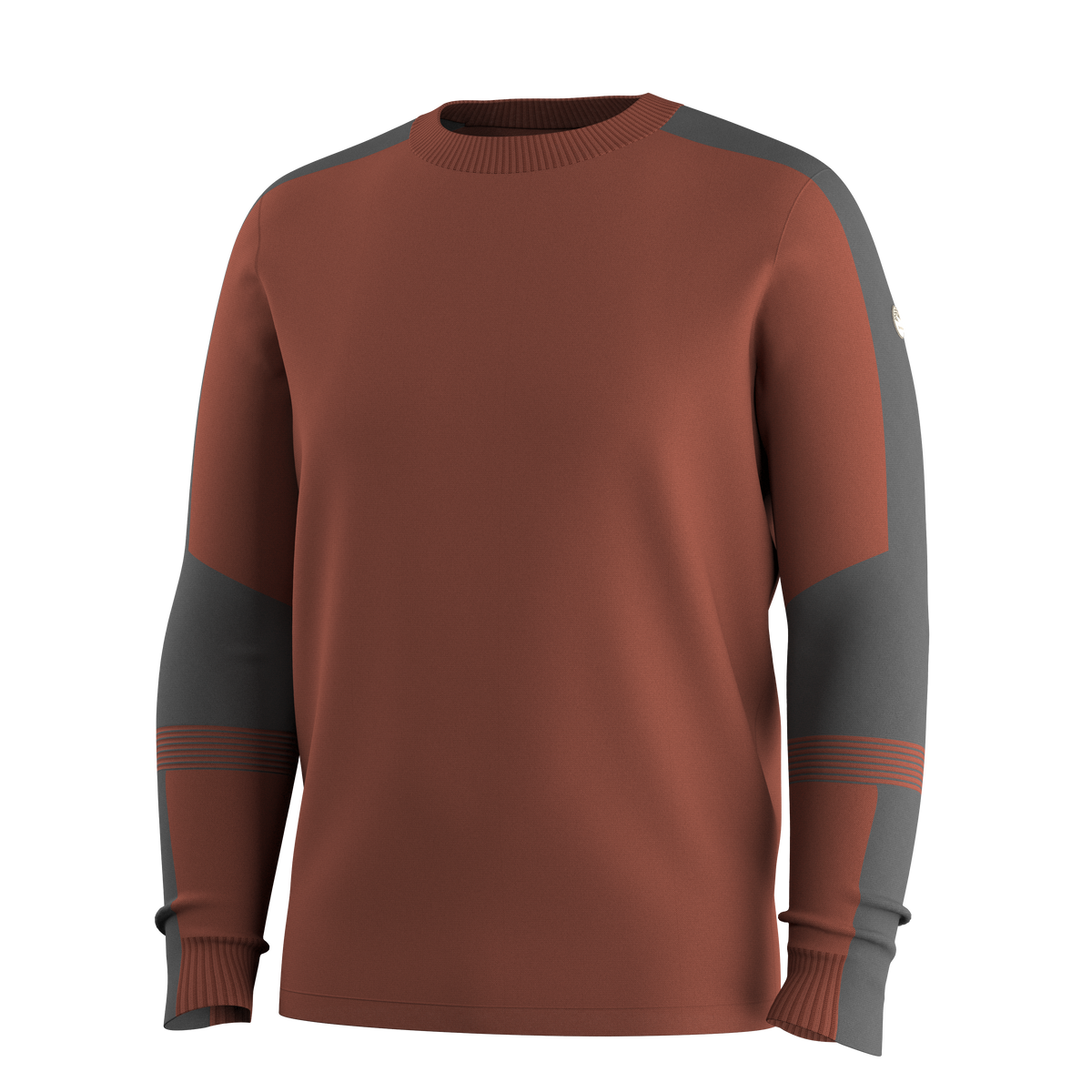 Men's Alpine Crew Burnt Sienna - ver - 3