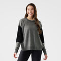Women's Edgewood Crew Sweater Nightfall Blue - ver - 1