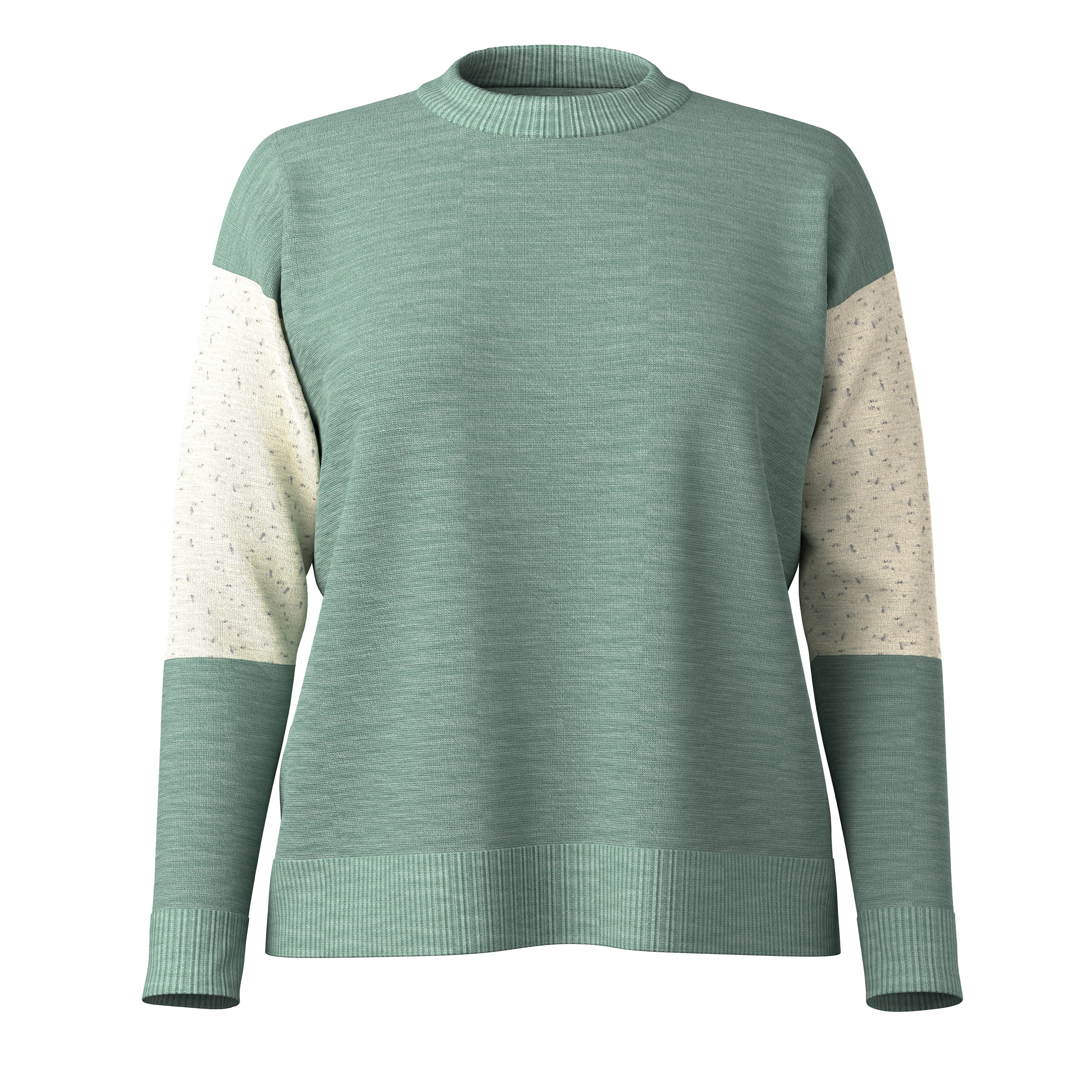 Women's Edgewood Crew Sweater - Arctic Green