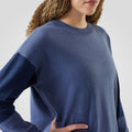 Women's Edgewood Crew Sweater Arctic Green - ver - 3