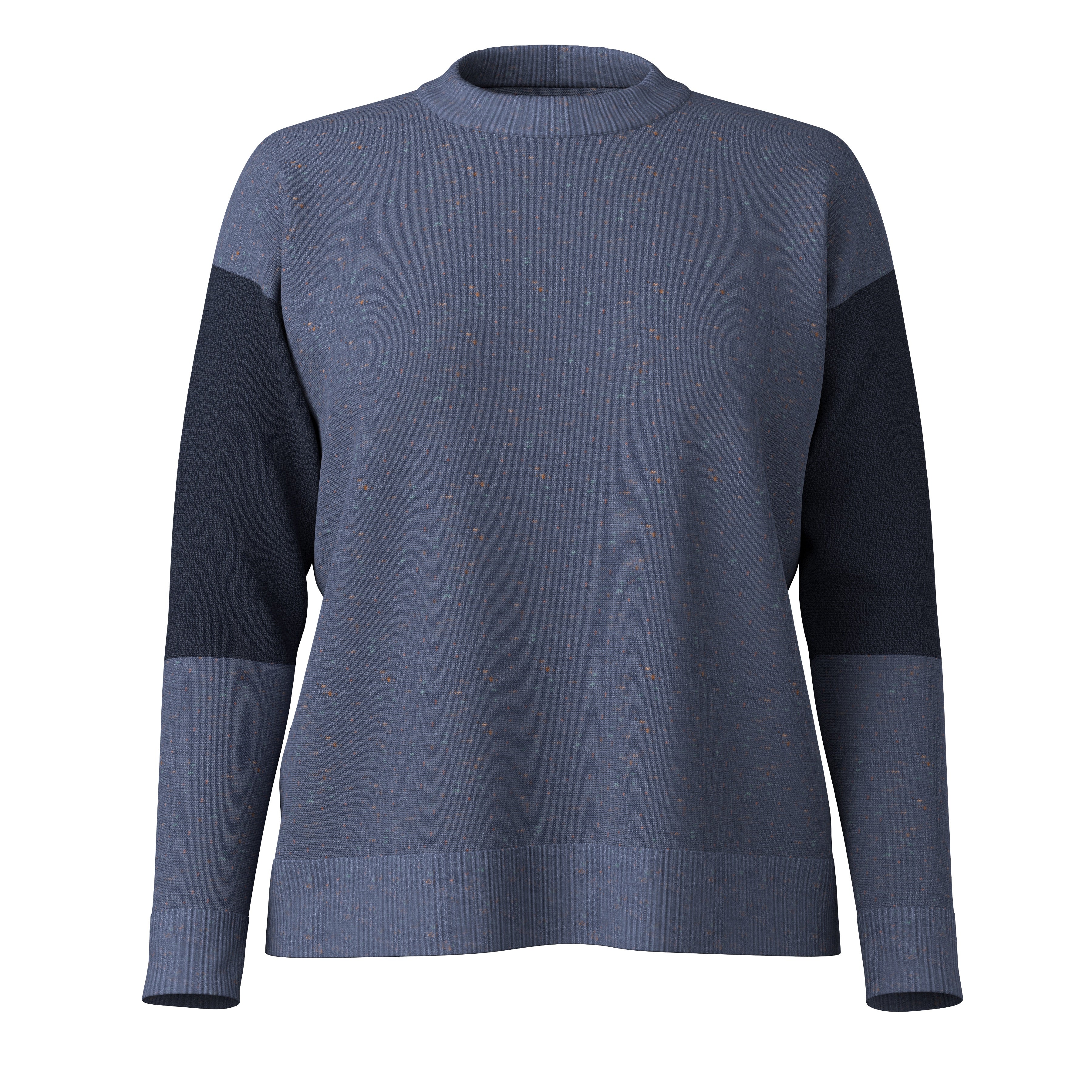 Women's Edgewood Crew Sweater - Pecan Brown-Mink