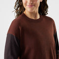 Women's Edgewood Crew Sweater Arctic Green - ver - 3