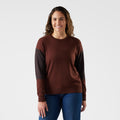 Women's Edgewood Crew Sweater Arctic Green - ver - 1