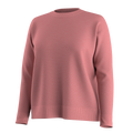 Women's Edgewood Crew Sweater Rosewood Heather - ver - 3