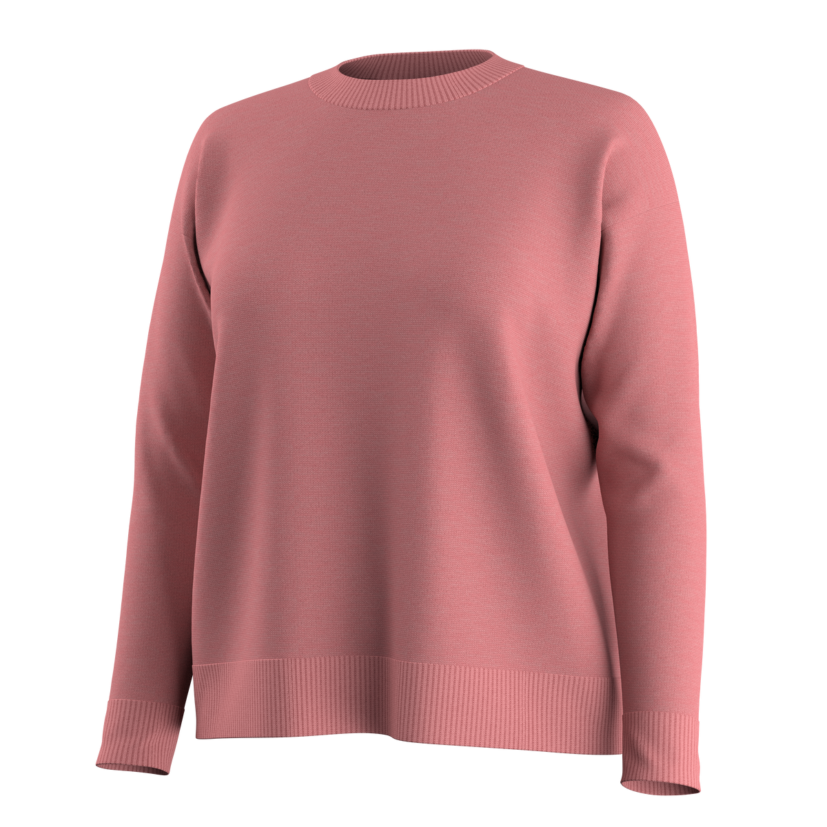 Women's Edgewood Crew Sweater Rosewood Heather - ver - 3