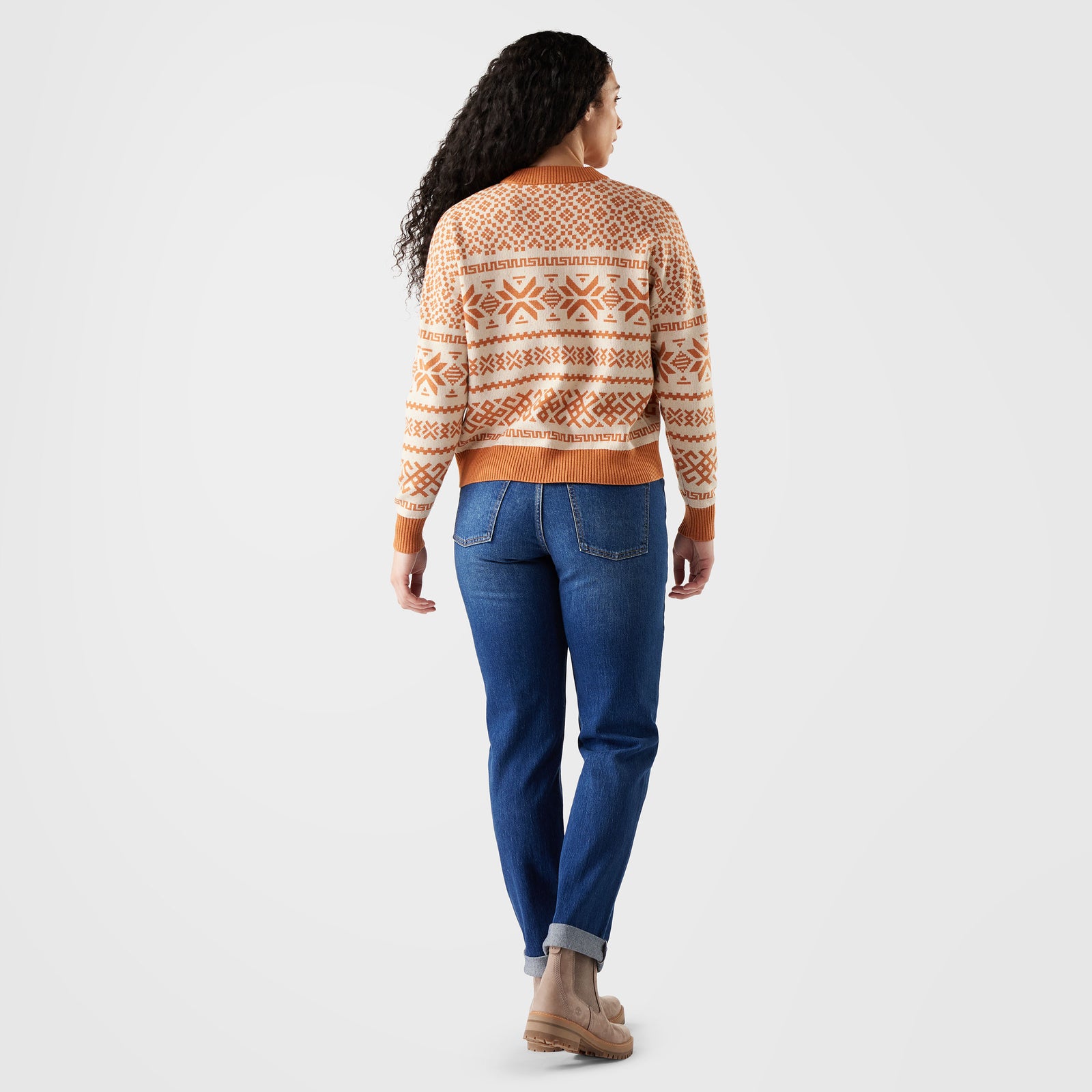 Chandail Edgewood Heritage à encolure ronde pour femmes  - voir - 2