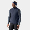 Men's Active Fleece Wind Insulated Vest Deep Navy - ver - 1