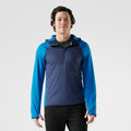Men's Smartloft 1/2 Zip Hoodie Nival Blue - ver - 1
