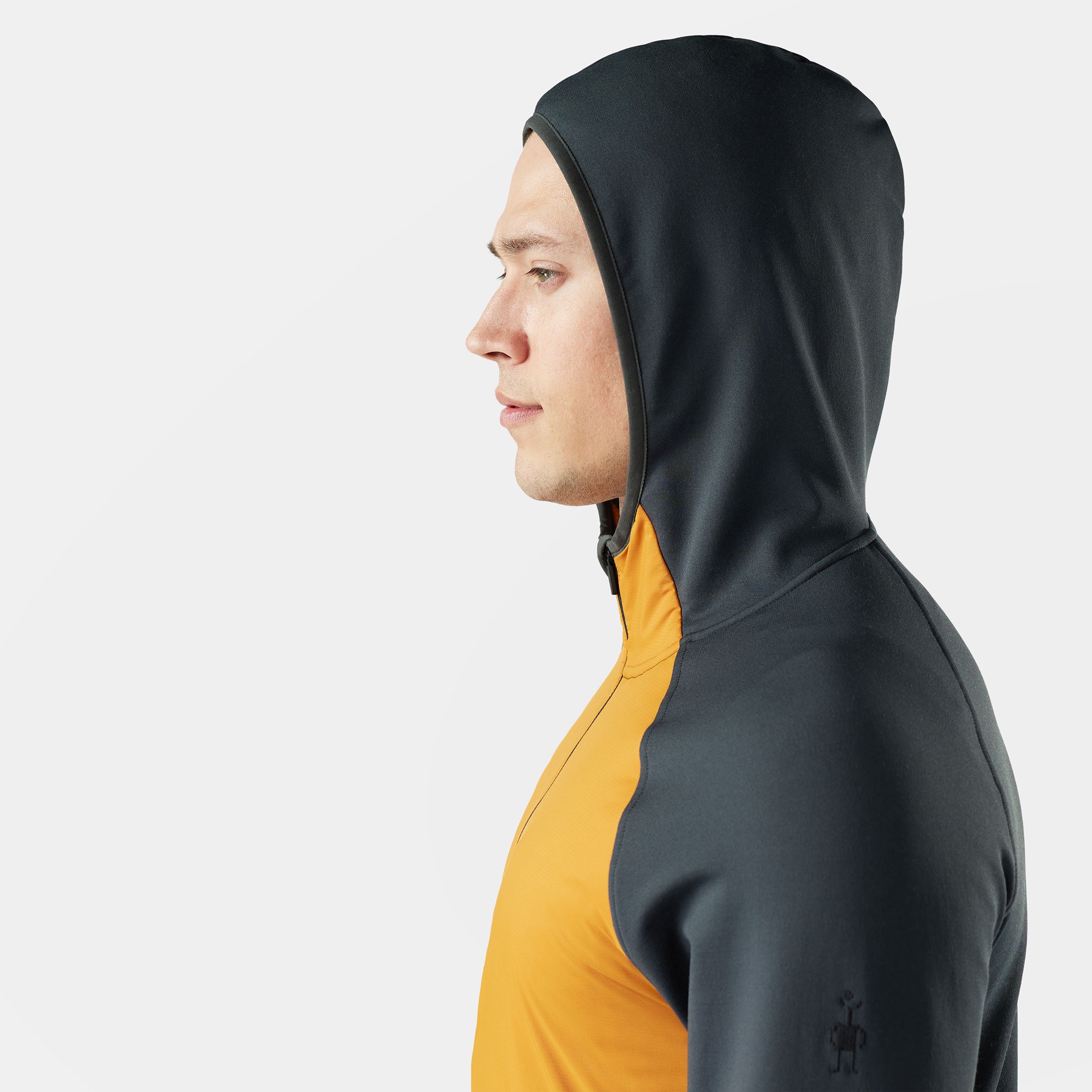 Men's Smartloft 1/2 Zip Hoodie - Black