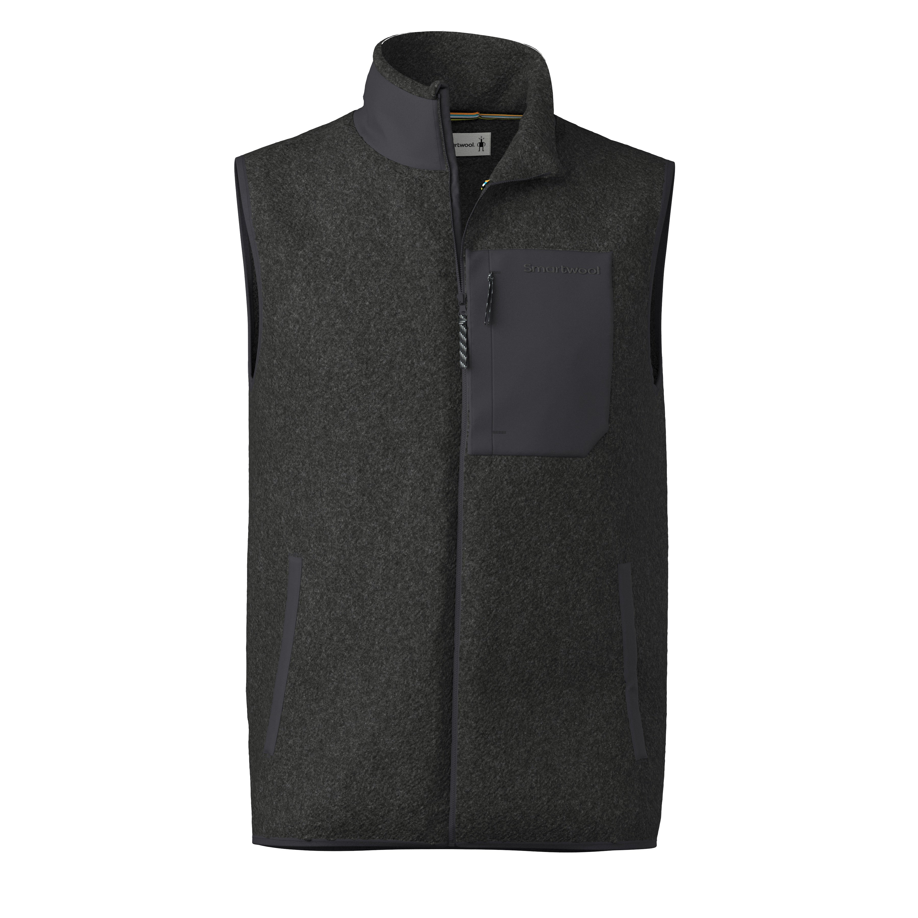 Men's Second Cut™ Fleece Vest - Charcoal