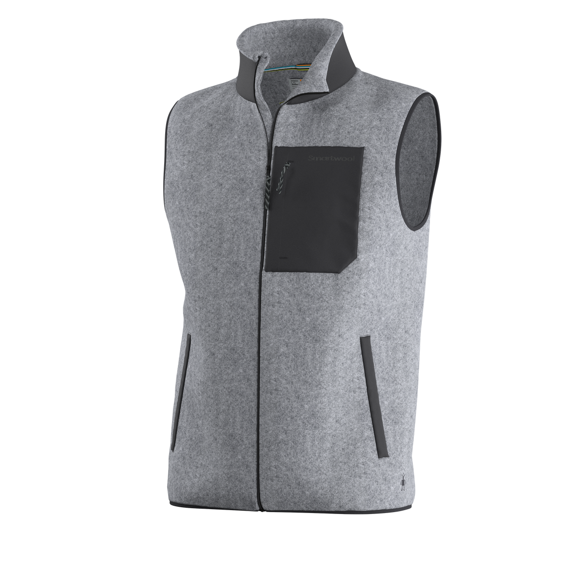 Men's Second Cut™ Fleece Vest - Light Gray Heather