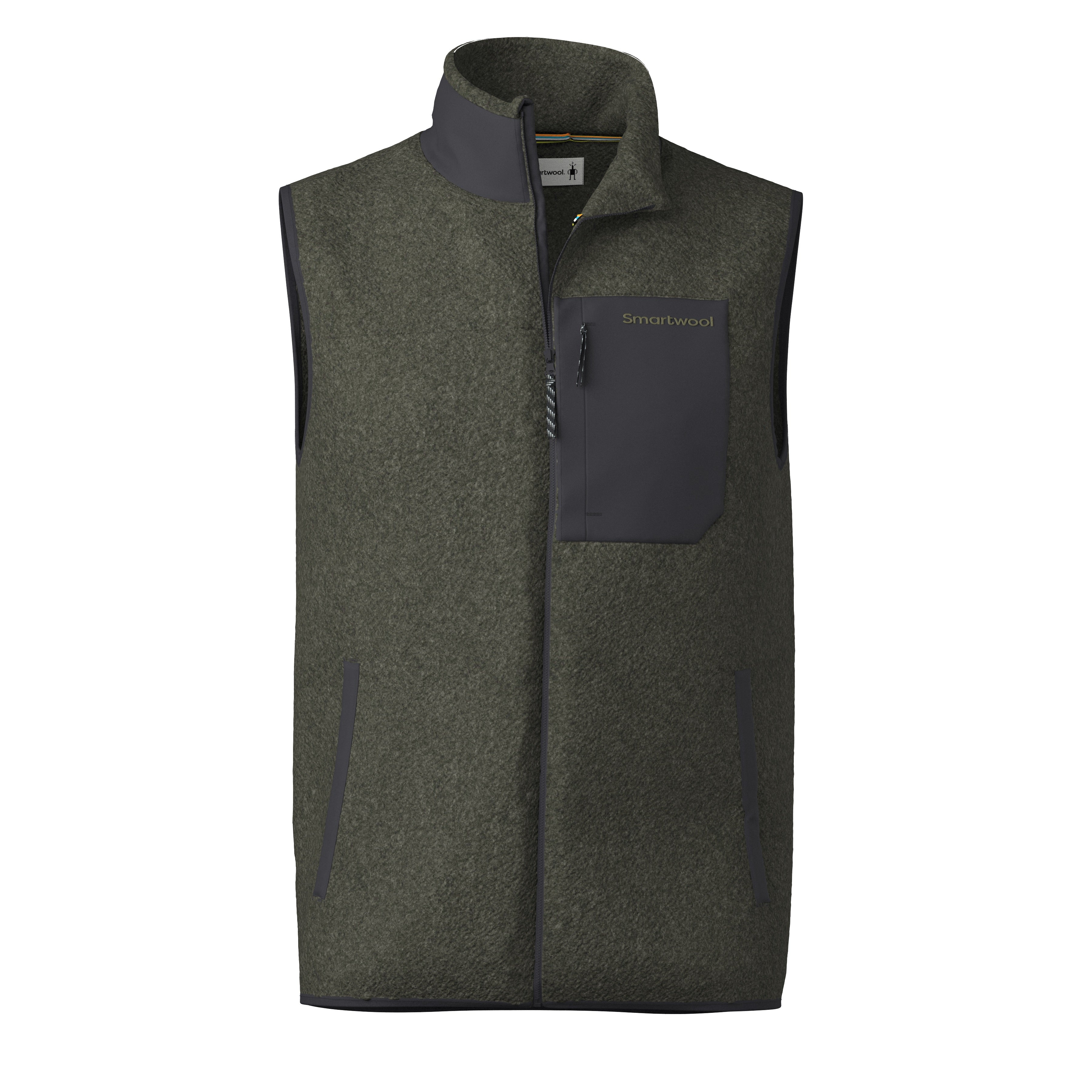 Men's Second Cut™ Fleece Vest - Charcoal