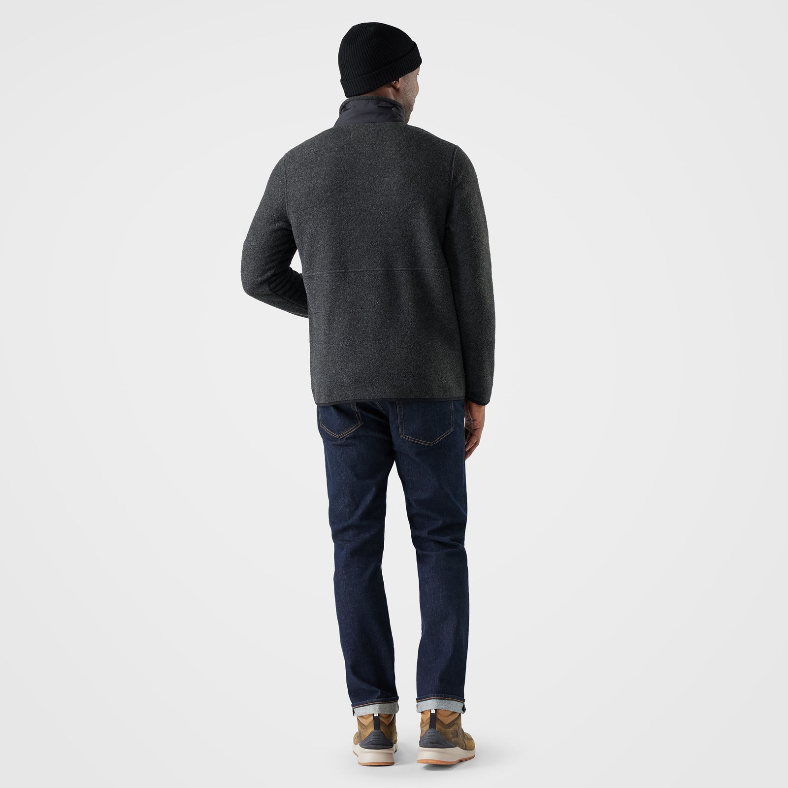 Men's Second Cut™ Fleece 1/2 Zip Winter Moss - ver - 2